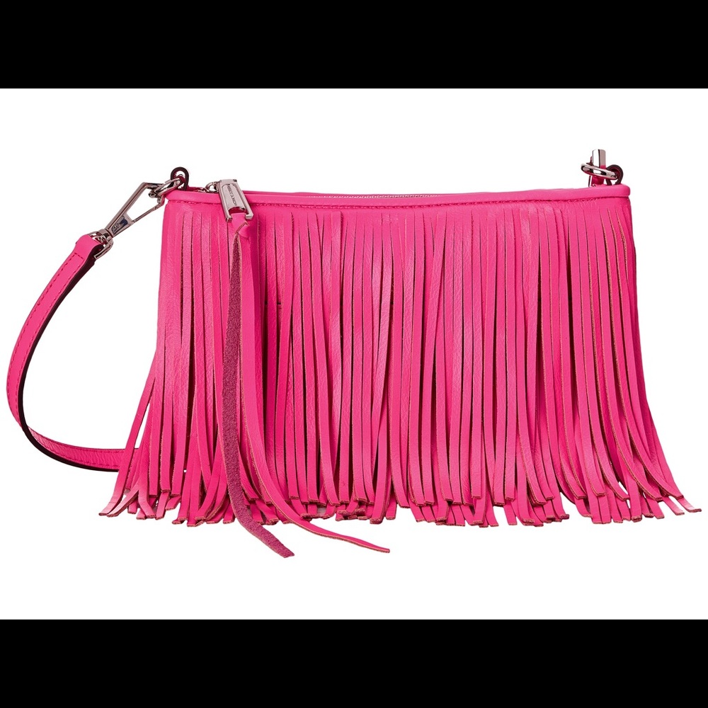 Rebecca minkoff Finn crossbody bag hot pink